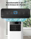 Climatiseur Mobile 9000 BTU Silencieux – Climatiseur Portable avec Télécommande